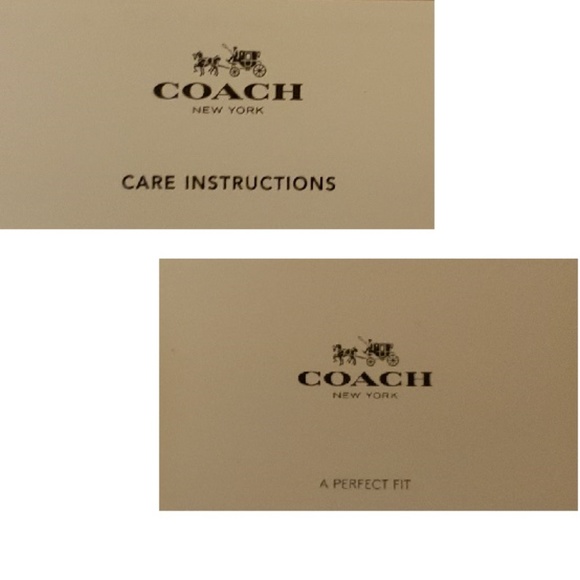 COACH Womens Signature PVC Pop Pouch - Picture 5 of 5